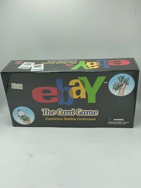 eBay The Card Game 2001 Journeyman Press Factory Sealed New Auction Strategy